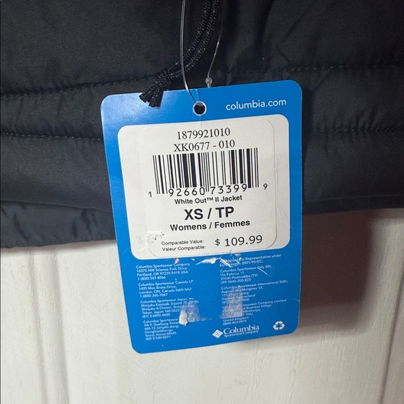 Columbia Women's Omni Heat Black Puffer Jacket NWT - Picture 3 of 10